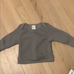 Hanes baby gray sweater